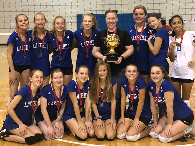 Lakehill Middle School Volleyball Wins IAA Championship - Lakehill ...