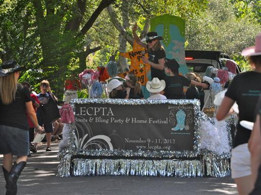LECPTA float in the 4th of July parade.jpg