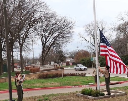 Flag Raising Ceremony